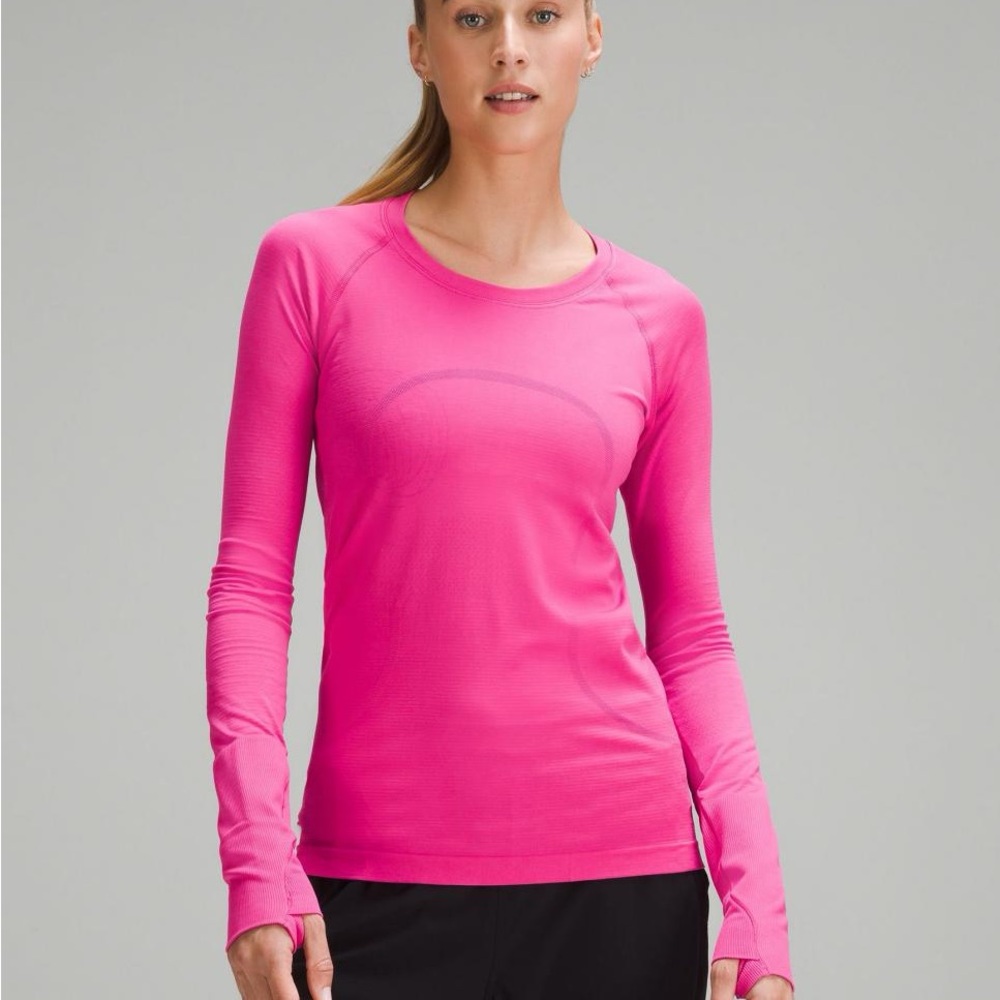 Lululemon Swiftly Tech Long Sleeve Pink Size 6
